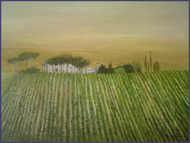 schilderij-toscane