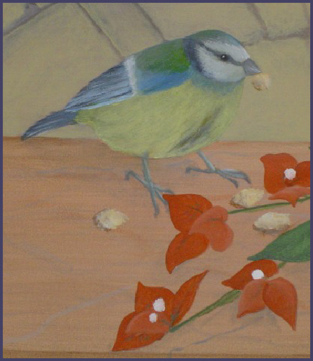 koolmees-schilderij